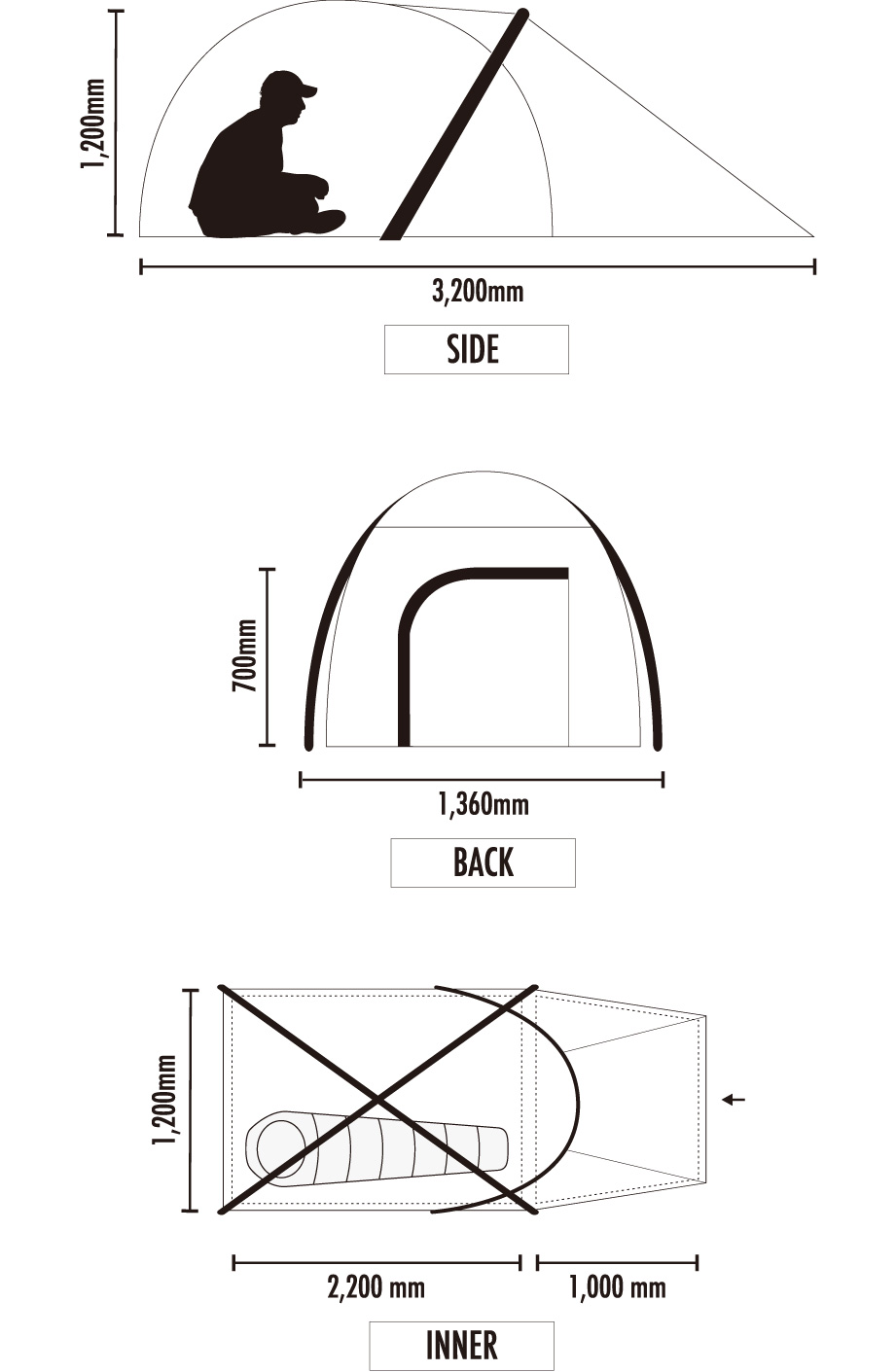 Xframe series DAND-01 | ANDAIR