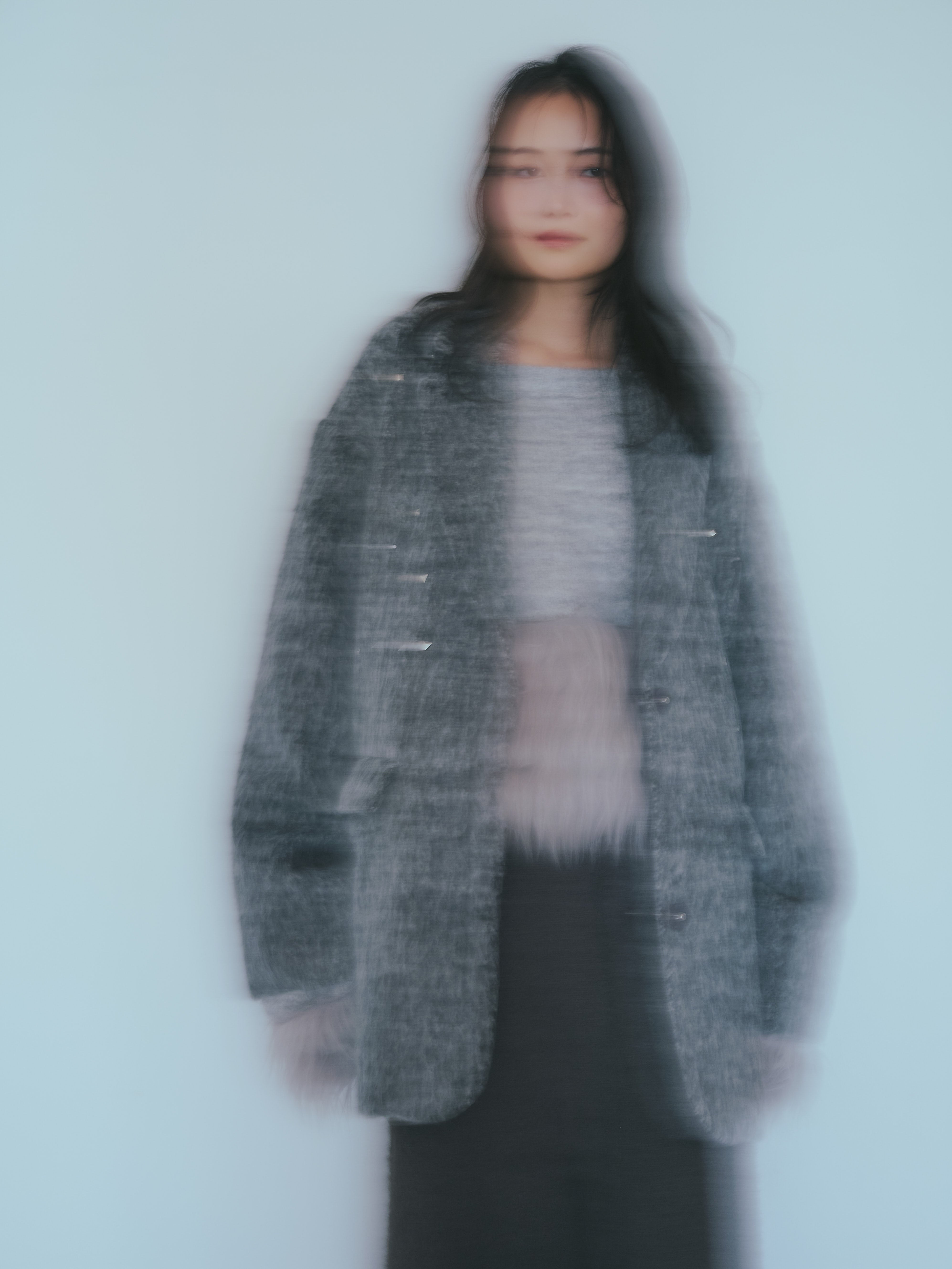 shaggy studs coat jacket – andequal