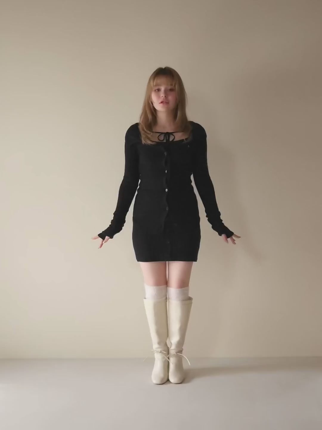 ANDMARY】Carrie knit setup