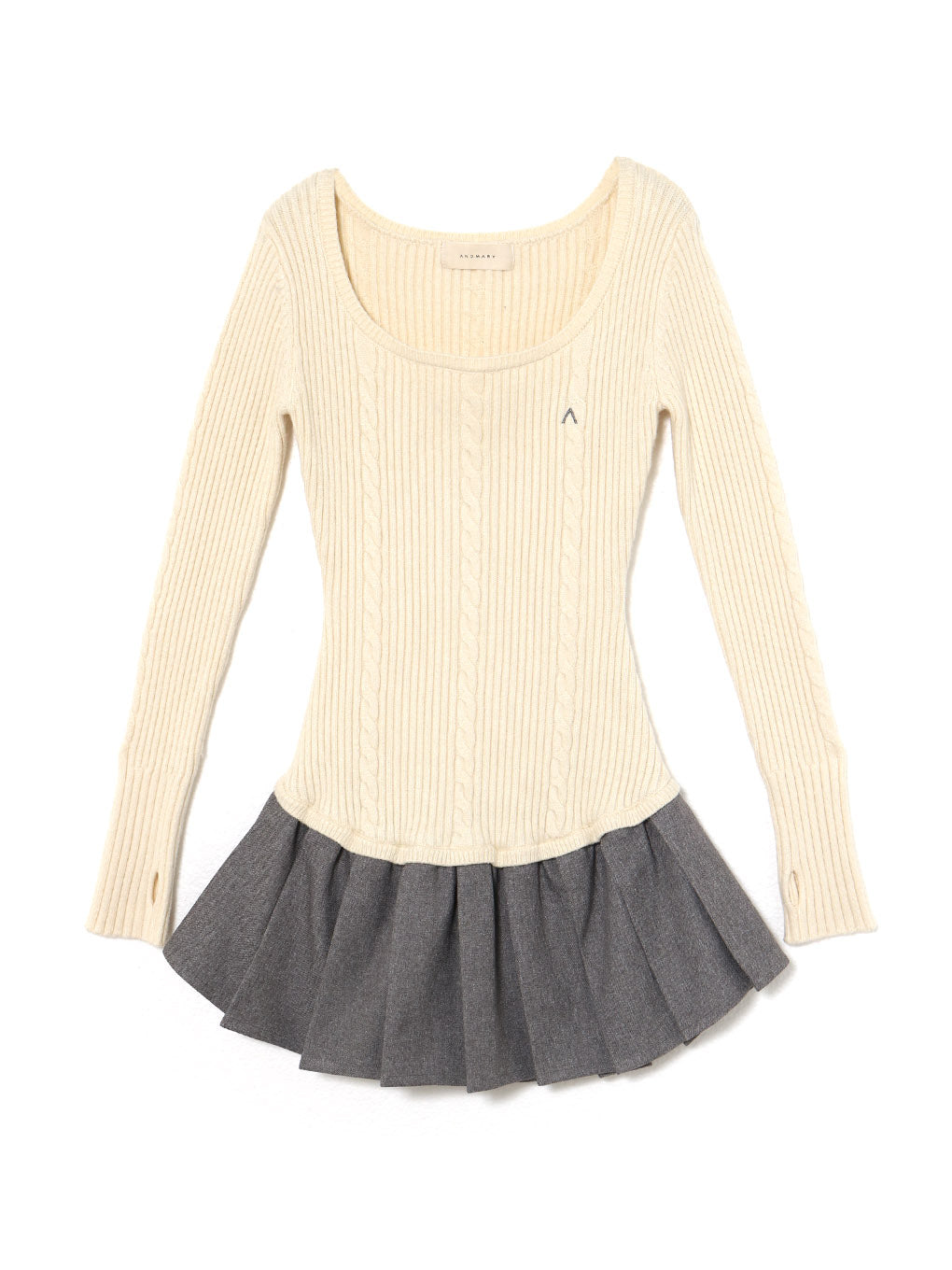 ANDMARY】Milly knit set dress