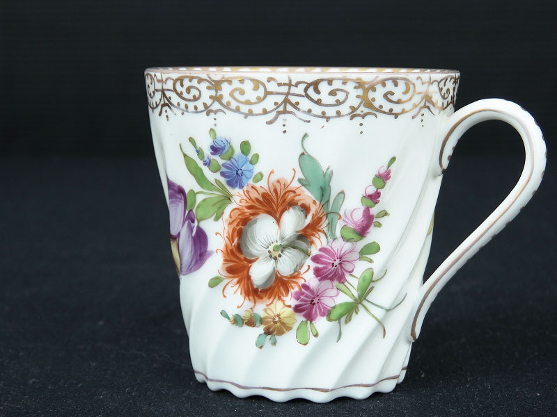 ドレスデン（Dresden）の カップ & ソーサー ドイツのアンティーク雑貨