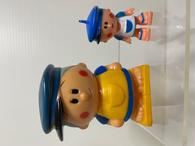 太陽神戸銀行☆フクちゃん☆ソフビ人形☆貯金箱 9．0cm 昭和レトロ