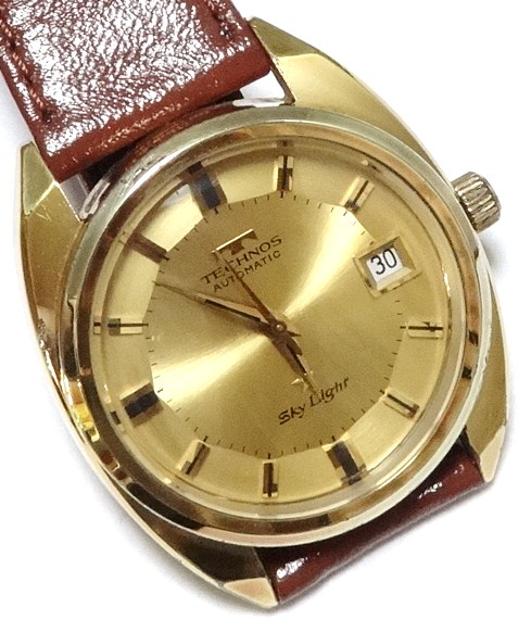 テクノス・スカイライト（スイス製・自動巻き）・昭和40年代