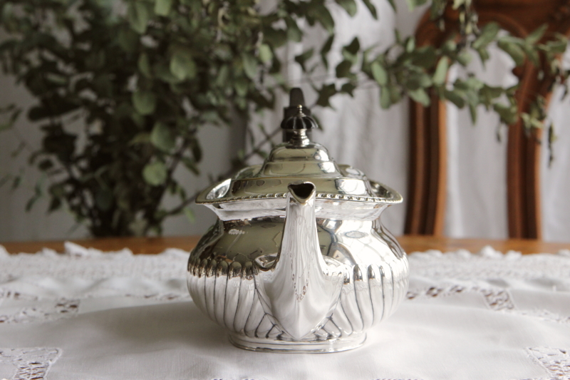 アンティークmappin and webb マッピン&ウェッブ シルバーティーポット