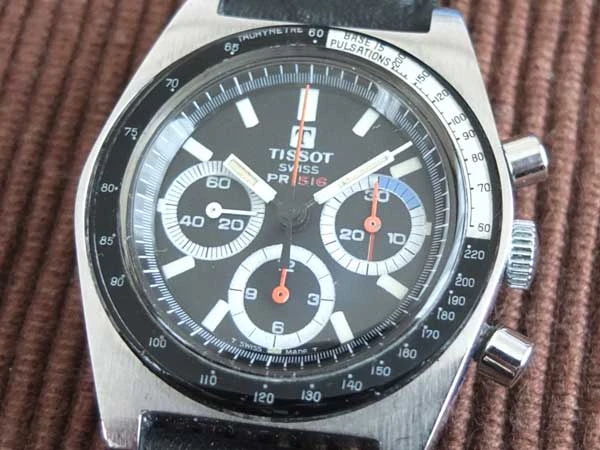 HA-4574| ティソ TISSOT クロノグラフ 手巻き 希少美品