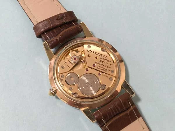 JA-0324| シチズン スーパーデラックス 25石 100µm 浮字 特別調整品