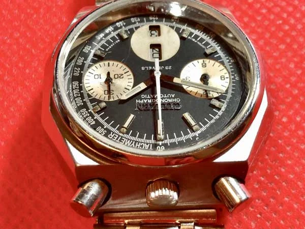 JA-1319| シチズン チャレンジタイマー 通称ツノ フライバック機能付き