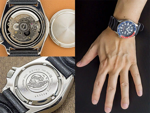 JA-2795| セイコー ダイバー 7S26-0020 赤青ベゼル ペプシ