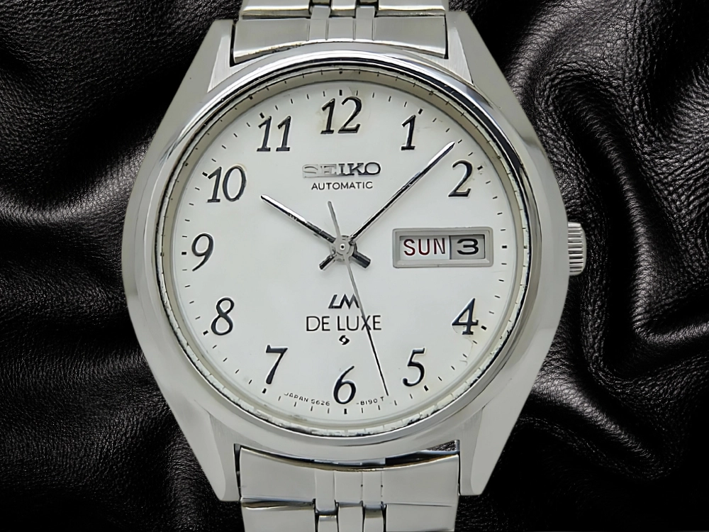 JA-3188| セイコー ロードマチック デラックス 25石 5626-8140 SS