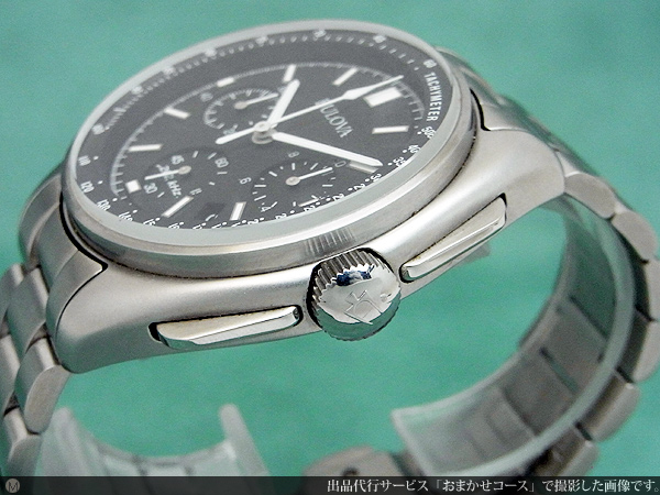 ブローバ ムーンウォッチ 復刻モデル クロノグラフ クオーツ BOX