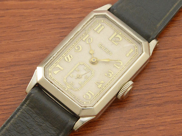 グリュエン GRUEN QUADRON クアドロン 14KWGF オクタゴンケース