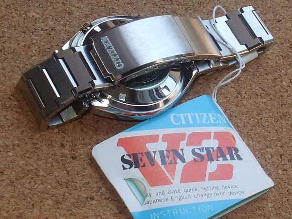 シチズン セブンスターV2 未使用品 BOX・取説・値札付 CITIZEN 7面