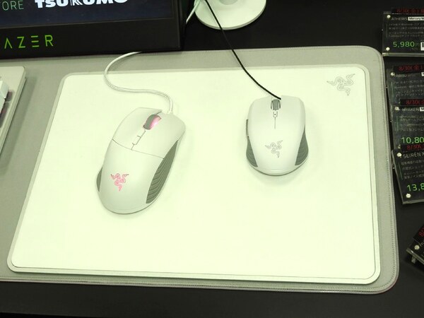 ASCII.jp：白が眩しいマーキュリーホワイトのRazer製ゲーミング