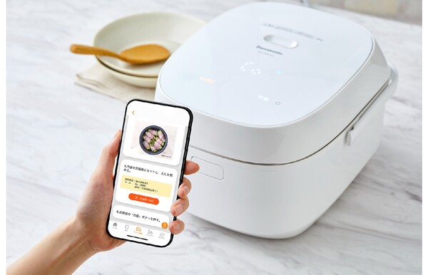 パナソニック、アプリとも連携できるIoT対応のIHジャー炊飯器「ライス