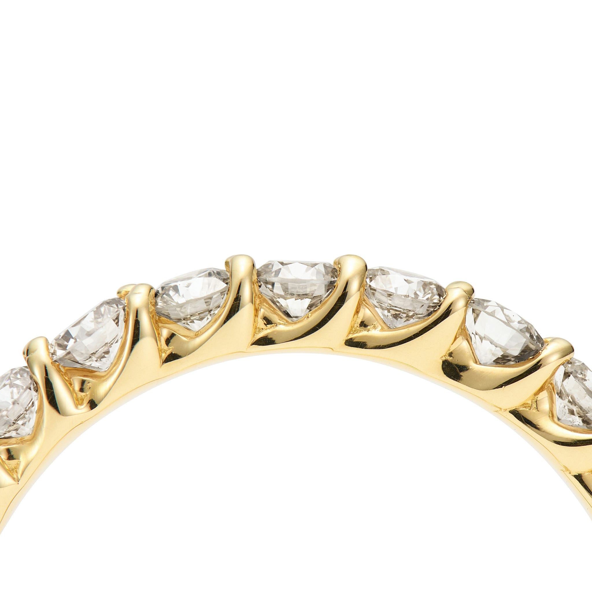 フルエタニティ リング ダイヤモンド 計1.50ct K18YG イエローゴールド