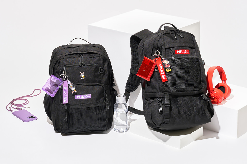 ディズニーストア×MILKFED.共同企画、リュックにトート、春のお出かけ