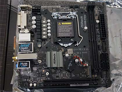 価格を抑えた高機能Mini-ITXマザー「H310M-ITX/ac」が発売、ASRock製