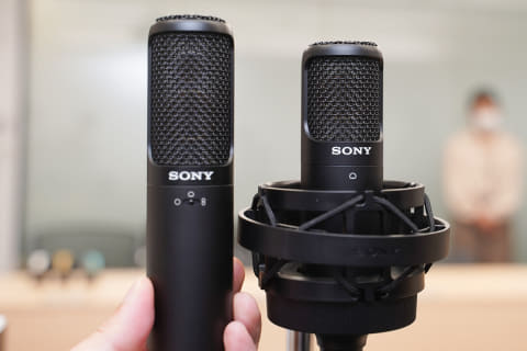 ソニー、ホームスタジオ向けコンデンサーマイク「C-80」。約6万円 - AV