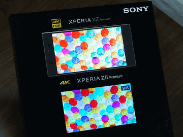 ドコモ、初の4K HDR液晶/960fpsスロー撮影対応「Xperia XZ Premium