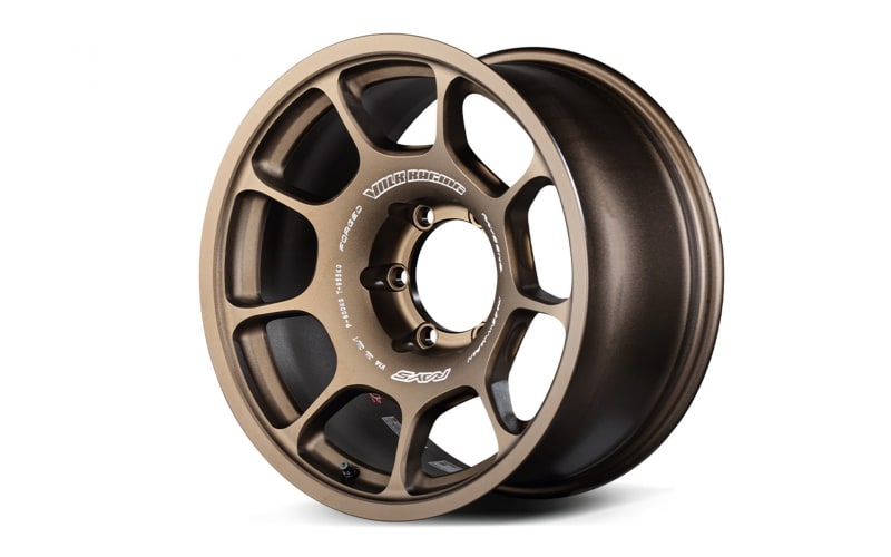 レイズ、4×4向け鍛造アルミホイール「ZE40X」に新色「ブロンズ