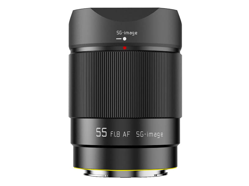 SG-image、ニコンZ用の単焦点レンズ「AF 55mm F1.8 STM」を発売