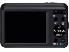 ペンタックス、ラバーコートを施したエントリー機「Optio E90