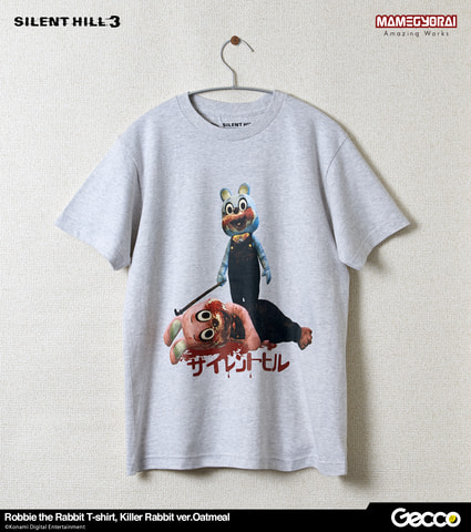 サイレントヒル3」より、「撲殺兎Tシャツ」＆「ストレッチャーTシャツ