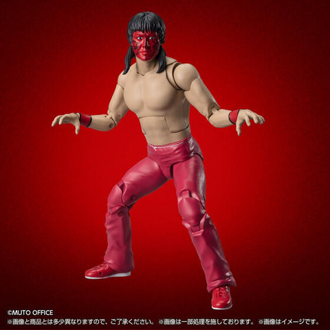 グレート・ムタ」時代の武藤敬司さんがアクションフィギュアに！ 「毒