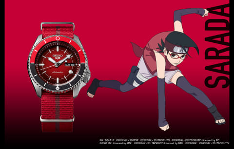 セイコー 5スポーツ、「NARUTO」「BORUTO」コラボモデル - Impress Watch