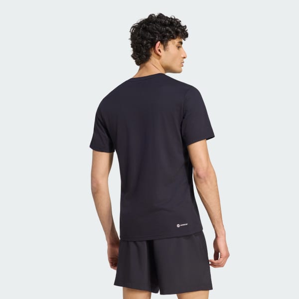 adidas Train Essentials Feelready Training Tee - Black | Free