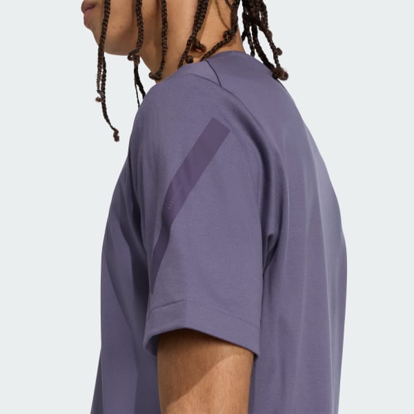 adidas Z.N.E. Tee - Purple | Free Shipping with adiClub