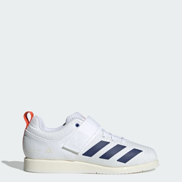 adidas Powerlift 5 Weightlifting Shoes - White | Free Shipping