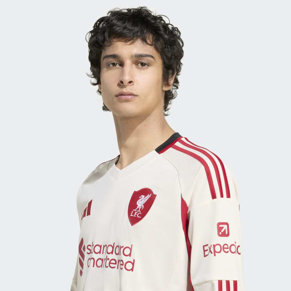 アディダス リバプールFC 25/26 アウェイ レプリカ 長袖ユニフォーム