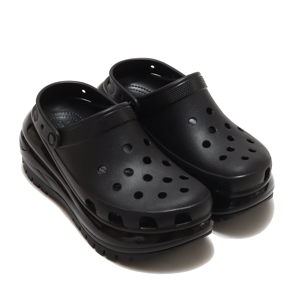 crocs Classic Mega Crush Clog Black（クロックス クラシック メガ