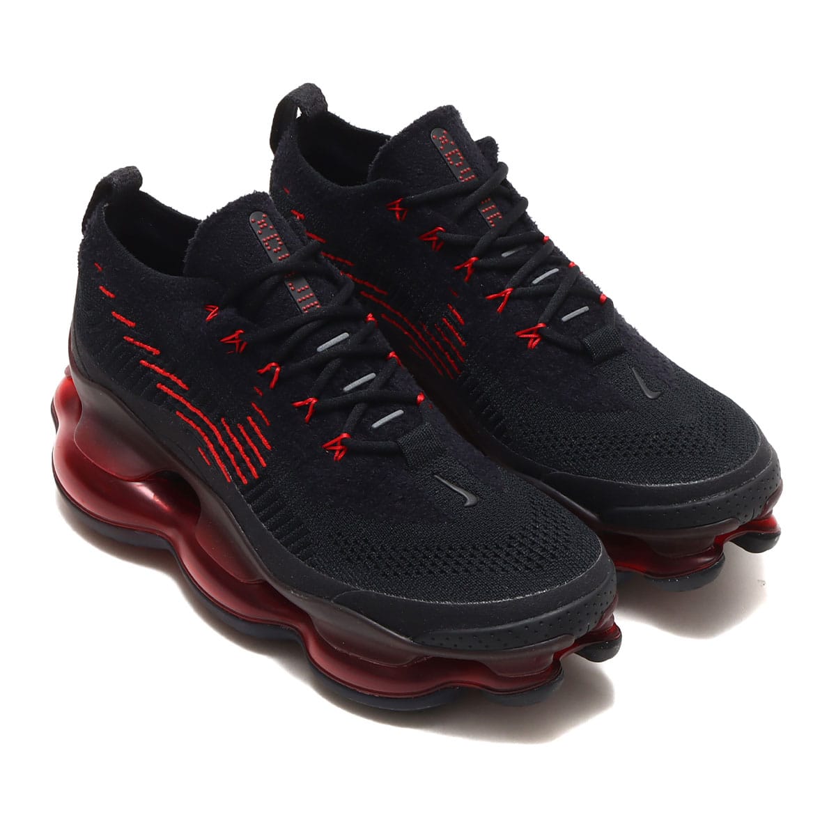 NIKE AIR MAX SCORPION FK BLACK/UNIVERSITY RED-BLACK 23SU-I（ナイキ