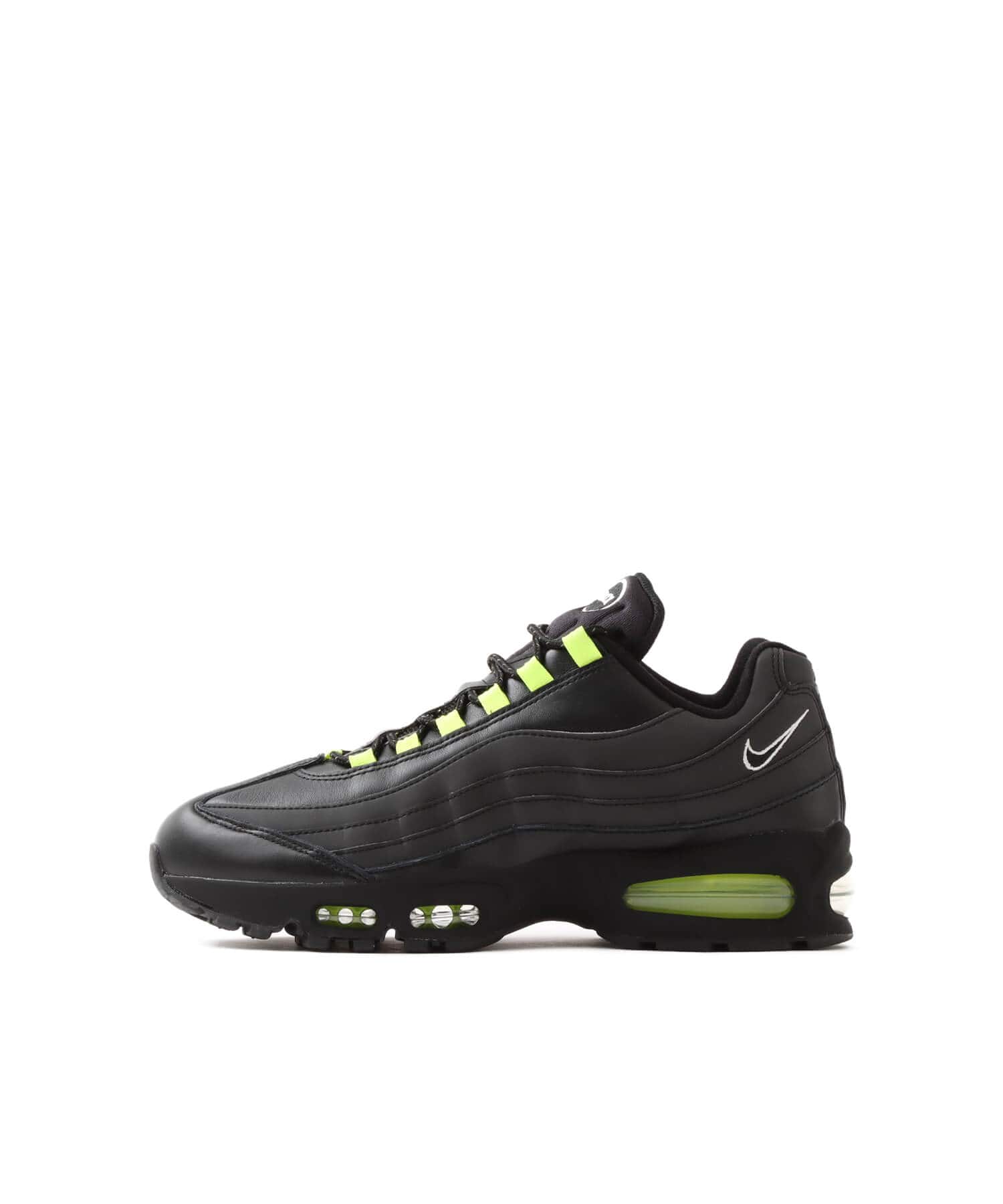 NIKE AIR MAX 95 BIG BUBBLE SE BLACK/WHITE-VOLT-FLT GOLD（ナイキ