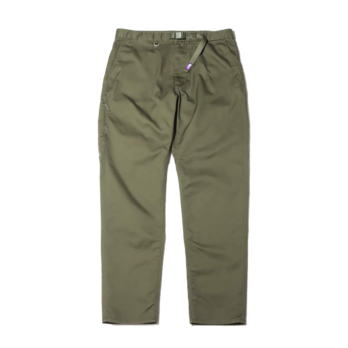 THE NORTH FACE PURPLE LABEL Stretch Twill Tapered Pants Khaki 22SS
