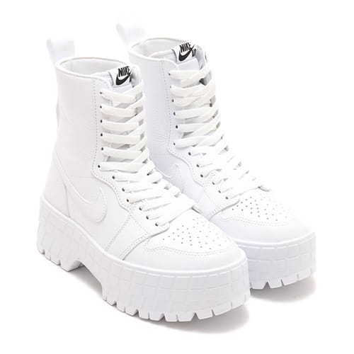 JORDAN BRAND WMNS AIR JORDAN 1 BROOKLYN WHITE/WHITE-WHITE