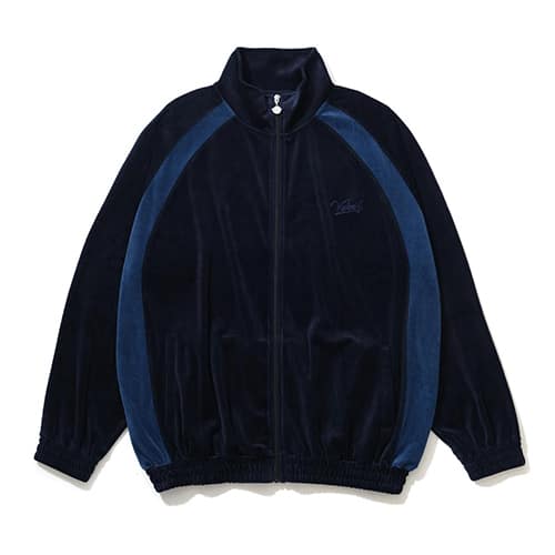 KEBOZ VELOUR TRACK JACKET GREEN 23FA-I（ケボズ ベロア トラック