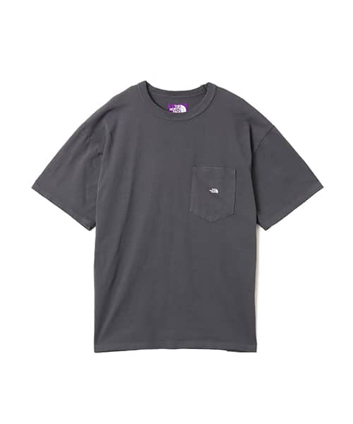 THE NORTH FACE PURPLE LABEL 7oz Pocket Tee Asphalt Gray X Off