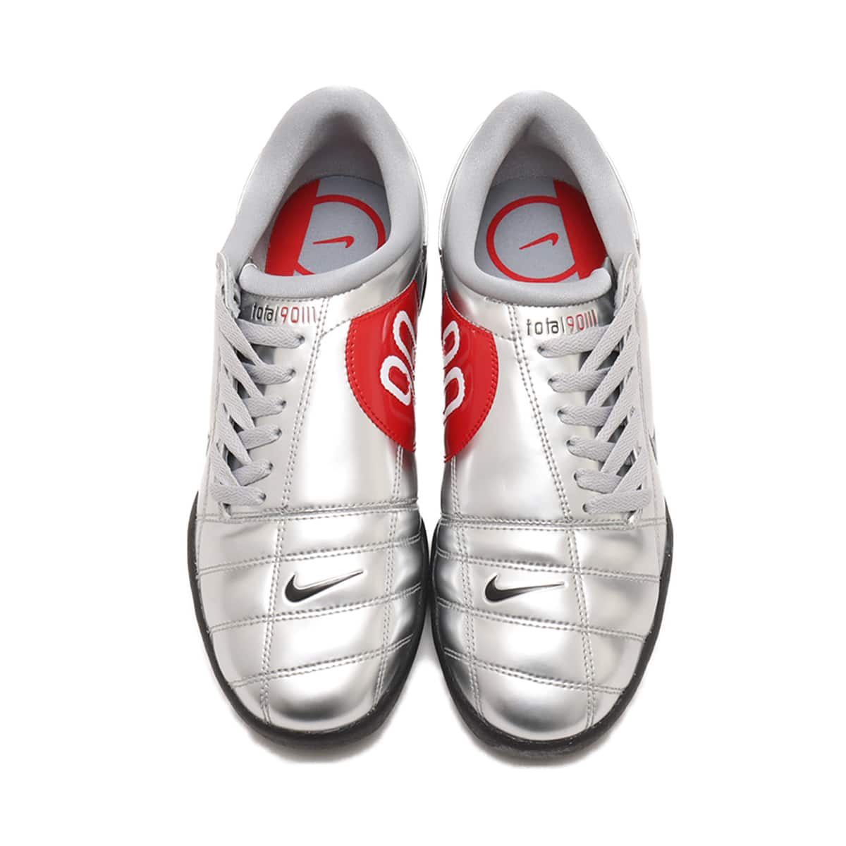 NIKE T90 SP METALLIC SILVER/BLACK-UNIVERSITY RED（ナイキ T90 SP