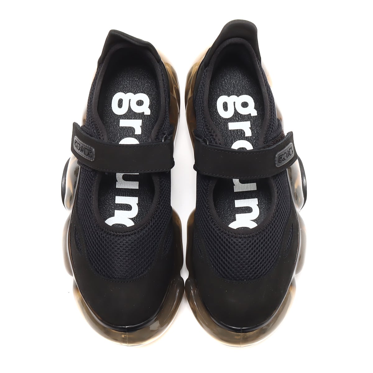 grounds MOOPIE MARY JANE BLACK x BLACK （グラウンズ ムーピー