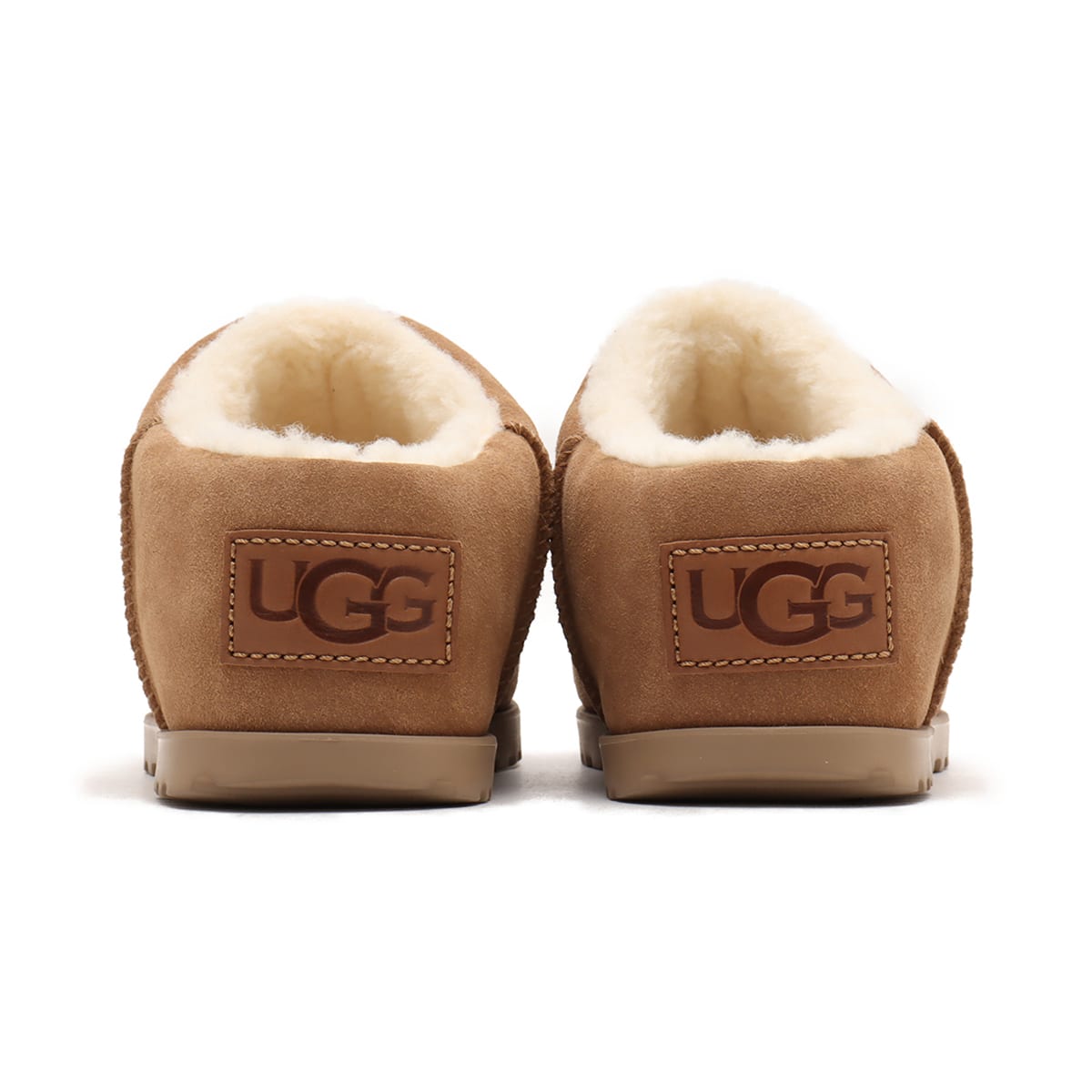 UGG W PUMPED SLIDE CHESTNUT （アグ パンプド スライド-ブラウン