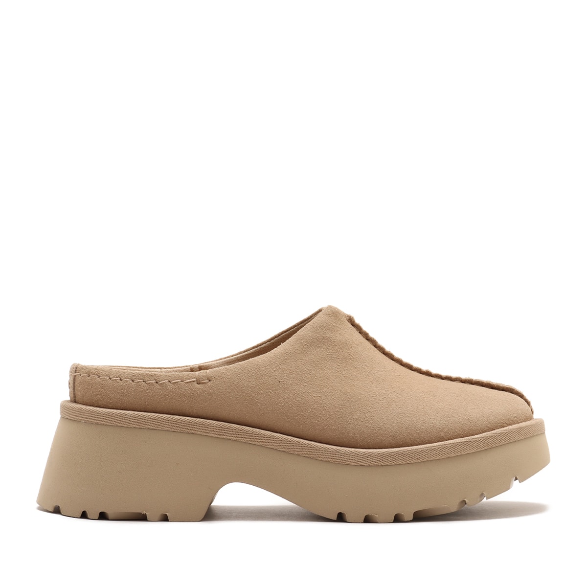 UGG NEW HEIGHTS CLOG BEIGE（アグ ニューヘイツ クロッグ-ベージュ