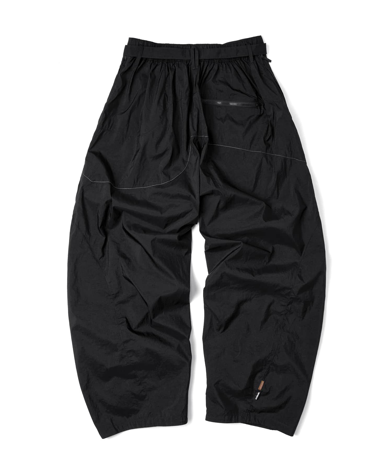 GOOPiMADE x TIGHTBOOTH SP_Strap Baggy Slacks BLACK（グーピーメイド