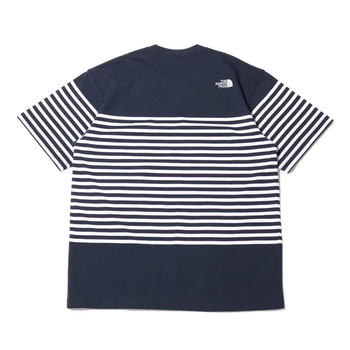 THE NORTH FACE S/S Panel Border Tee アーバンネイビー（ザ・ノース