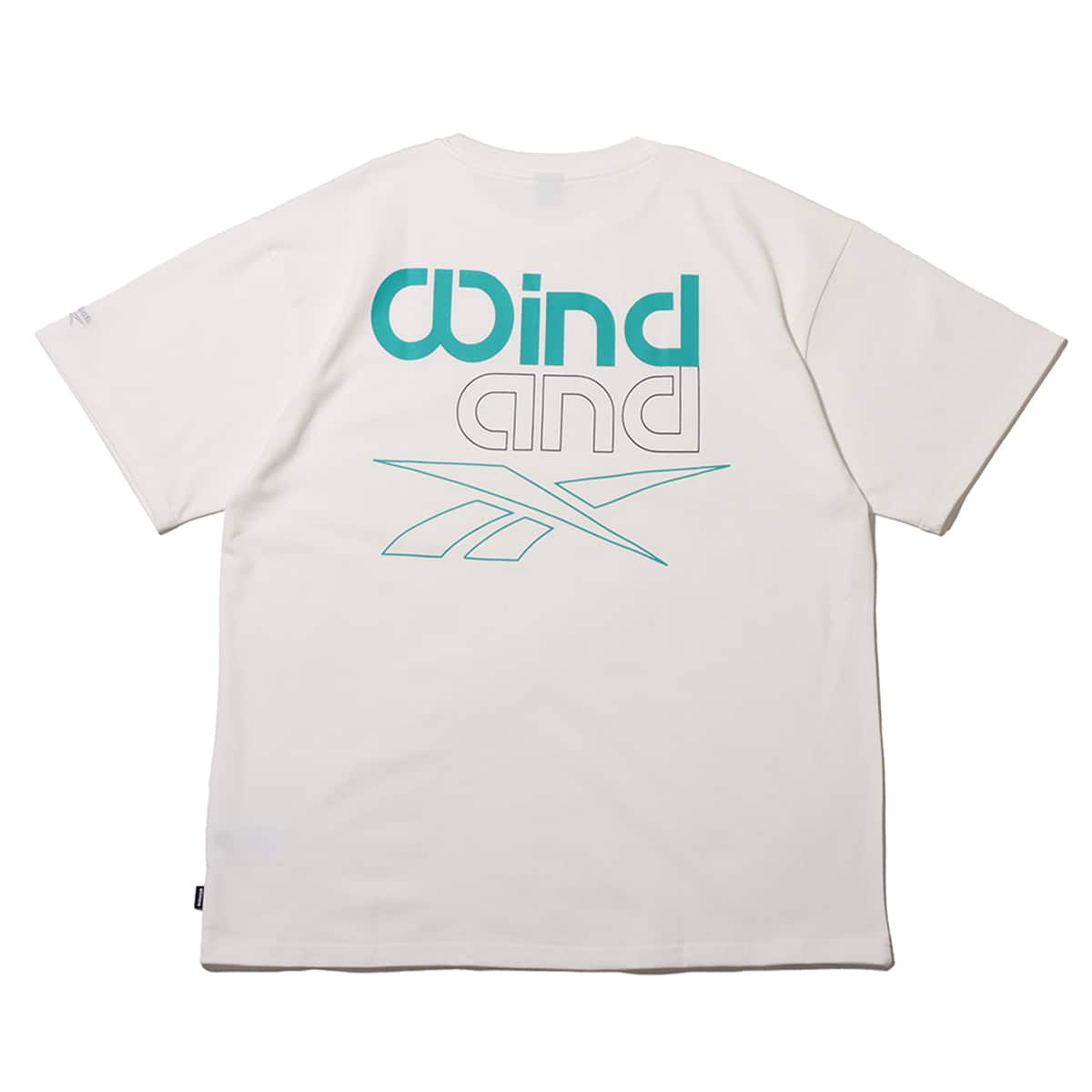 Reebok x atmos x WIND AND SEA LOGO S/S TEE WHITE （リーボック x