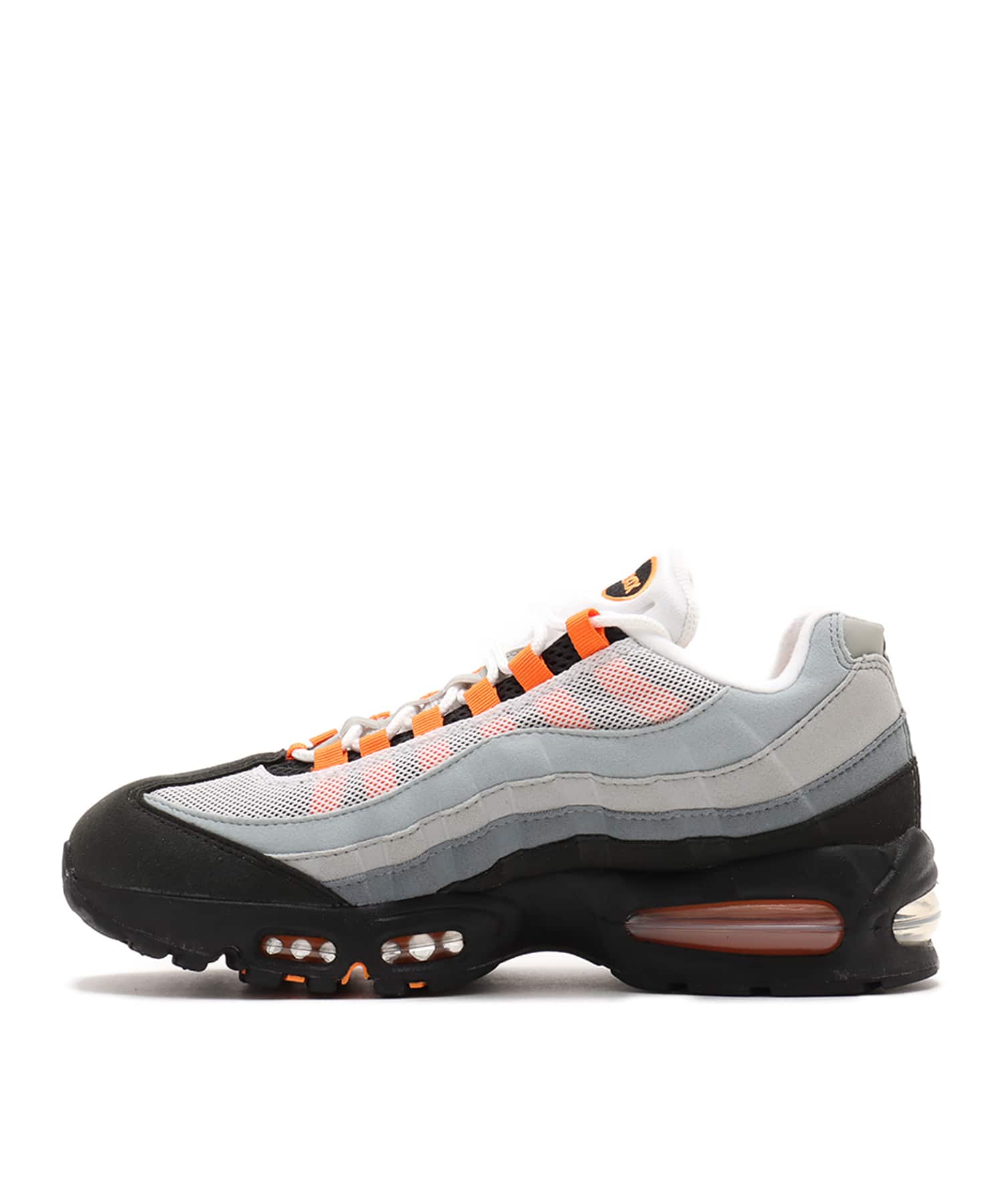 NIKE AIR MAX 95 OG BLACK/BRIGHT MANDARIN-COOL GREY-WHITE（ナイキ