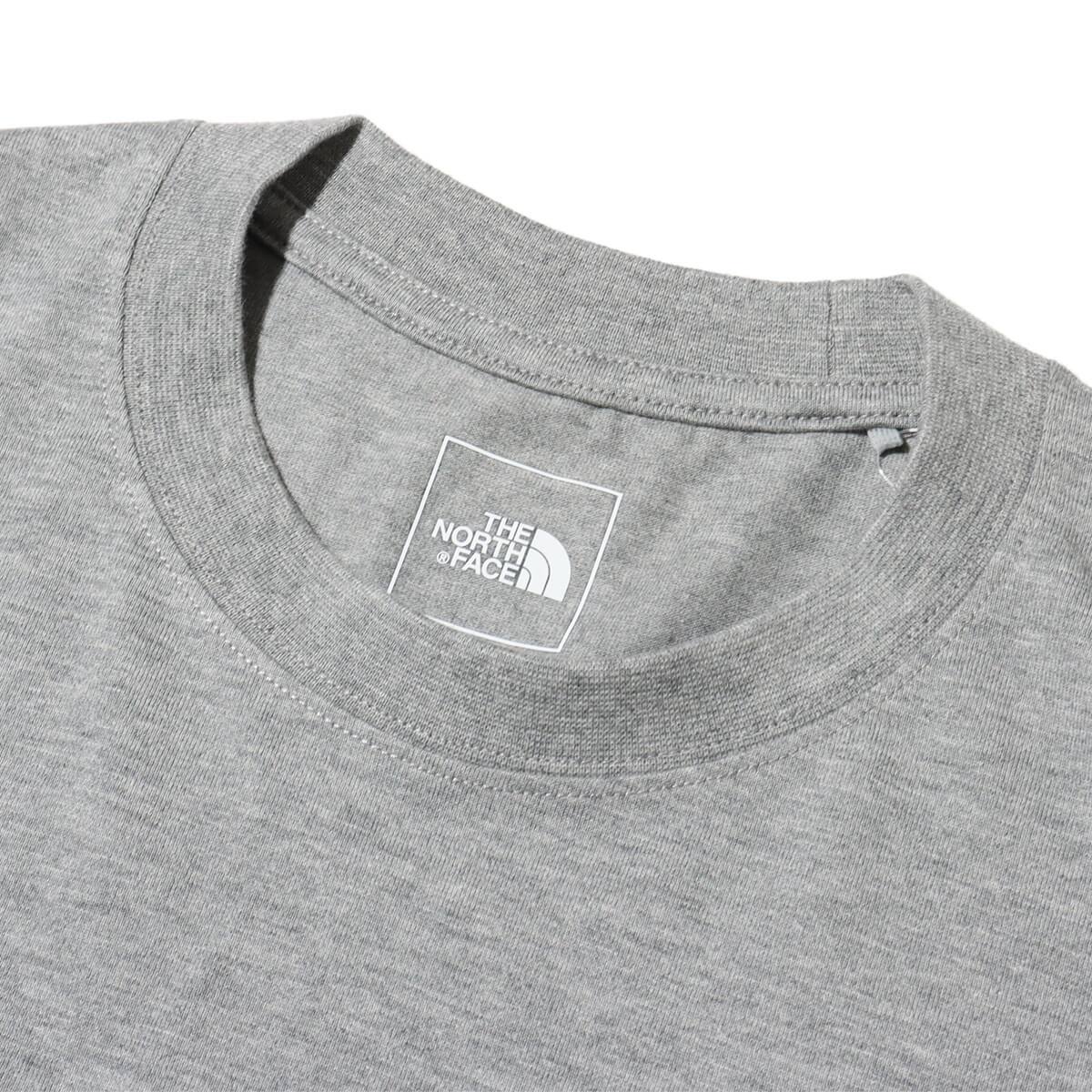 THE NORTH FACE S/S Simple Color Scheme Tee ミックスグレー（ザ