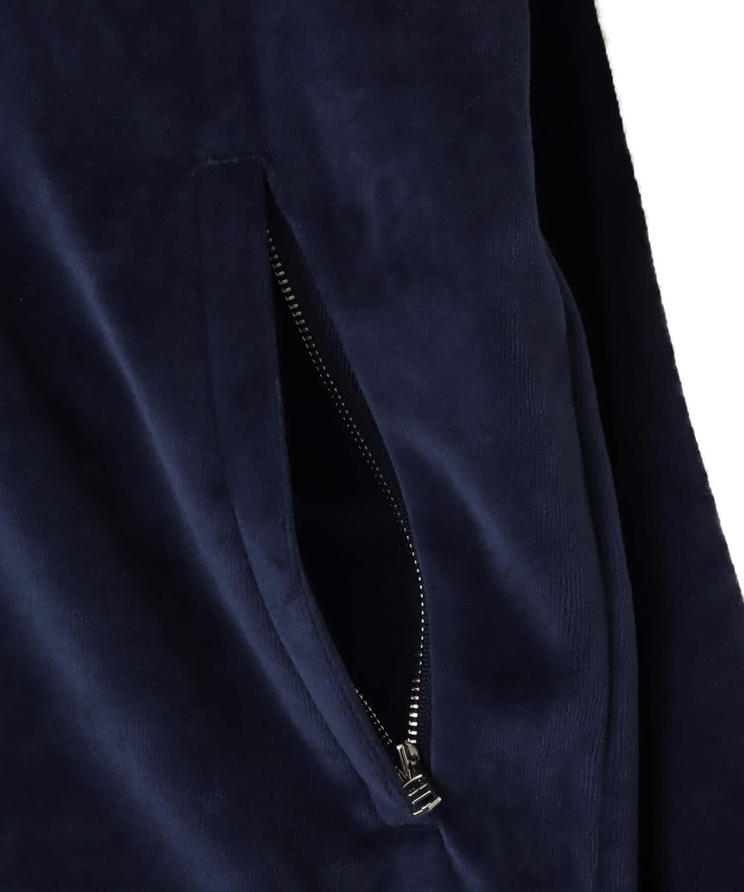 adidas WALES BONNER VELOUR TRACK JACKET カレッジネイビー